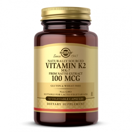 Vitamin K2 (MK-7) 100mcg 50vcaps